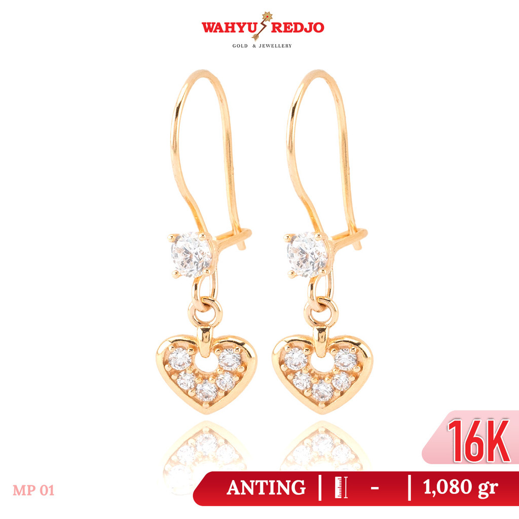 Anting-Anting Emas 16K Wahyu Redjo AN-16K-31343642  Non Pameran