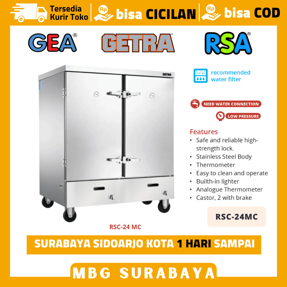 Gas Rice Cooker Getra Rsc 24 Mc Mesin Penanak Nasi Gas Garansi Resmi