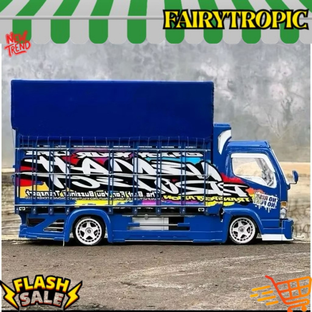 Terlaris Miniatur Truk Oleng Kayu Tahan banting PALING DICARI 