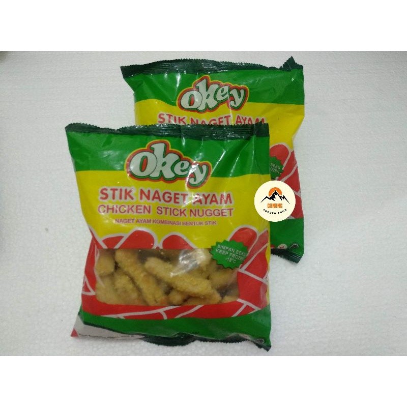 Okey Nugget Ayam Stik 500gr dan 1kg