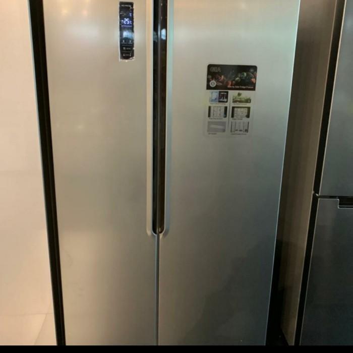 Grosir Side By Side Gea G2D 472 Inox / Kulkas Gea G2D 472 Inox - hitam