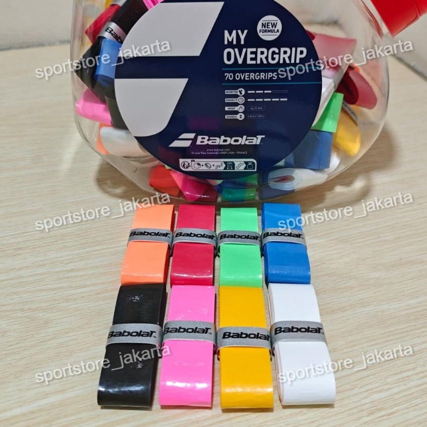ORIGINAL MY OVERGRIP BABOLAT - Grip padel - Grip tenis tennis Babolat - Grip badminton bulutangkis o