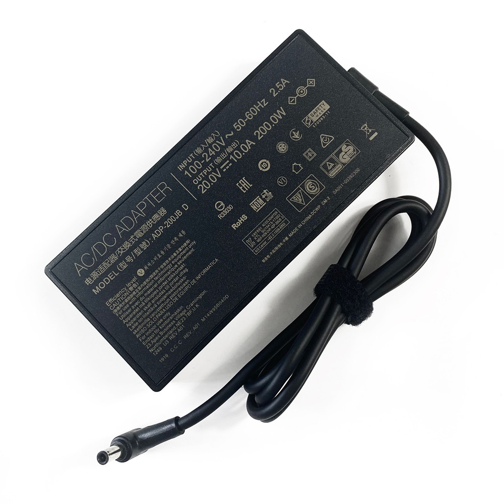 20V 10A 200W 60*37mm Laptop AC Adapter Charger for ASUS ADP150CH B ADP200JB D ADP180TB H G531G FX506