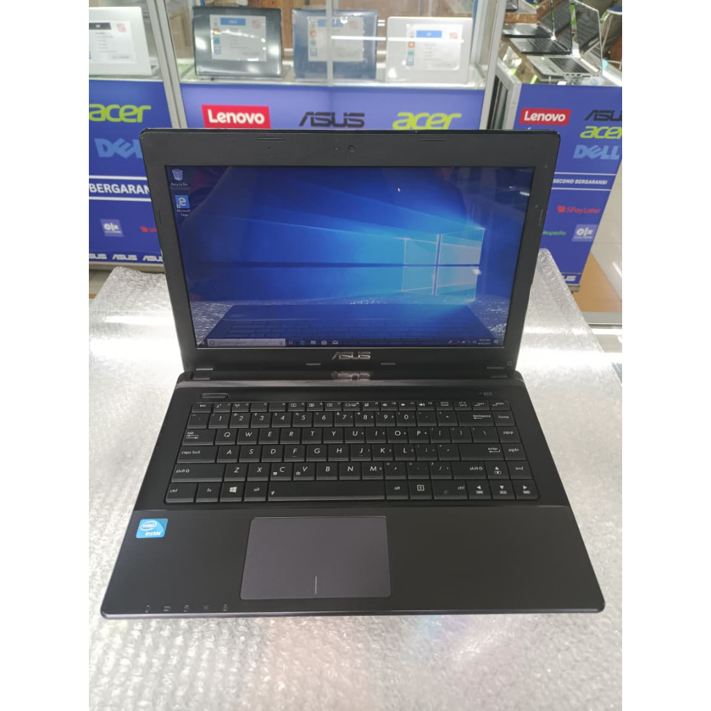 Laptop Asus Celeron RAM 4 GB SSD 128 GB HDD 500GB MURAH SIAP PAKAI