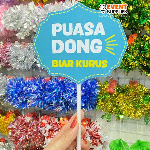 Dekorasi PhotoBooth Ramadhan Lebaran | Props Foto Eid Mubarak 15cm Aksesoris Foto