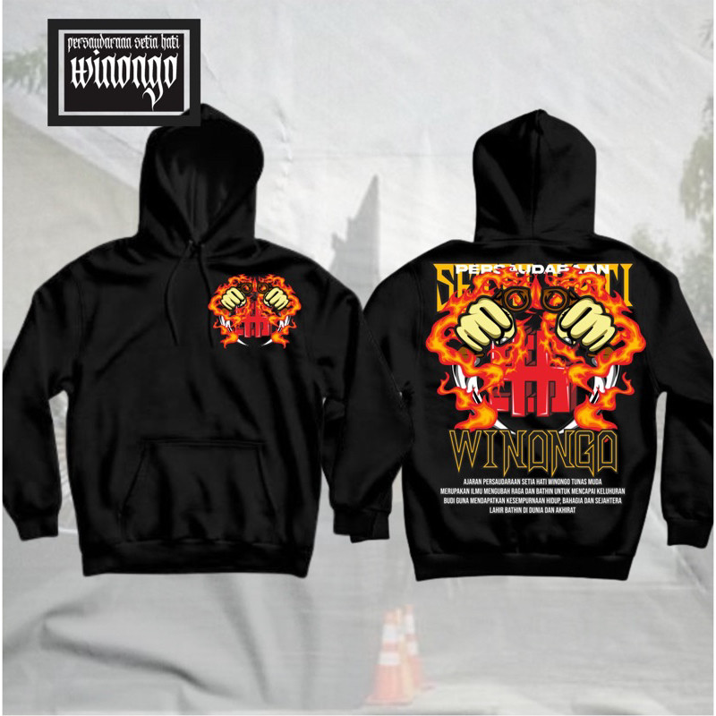 Hoodie PSHW Winongo 1903 Desain Terbaru Motif Terbaik Sablon Premium Dtf Bisa Cod Ninety Nine