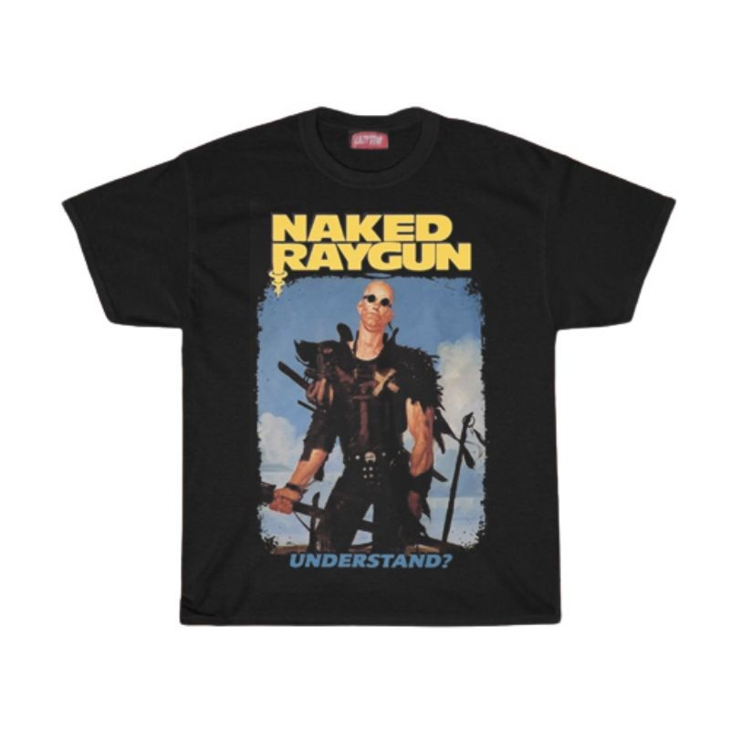 (COD) KAOS / T SHIRT / NAKED RAYGUN / KAOS BAND NAKED RAYGUN UNDERSTAND