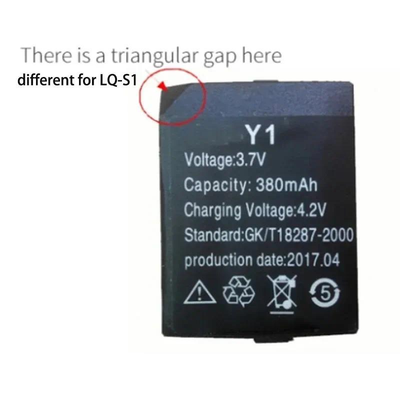 3.7V 380mAh LQ-Y1 Rechargeable Li-on Battery LQY1 Durable Smart Watch Battery For Smart Watch HLX-S1