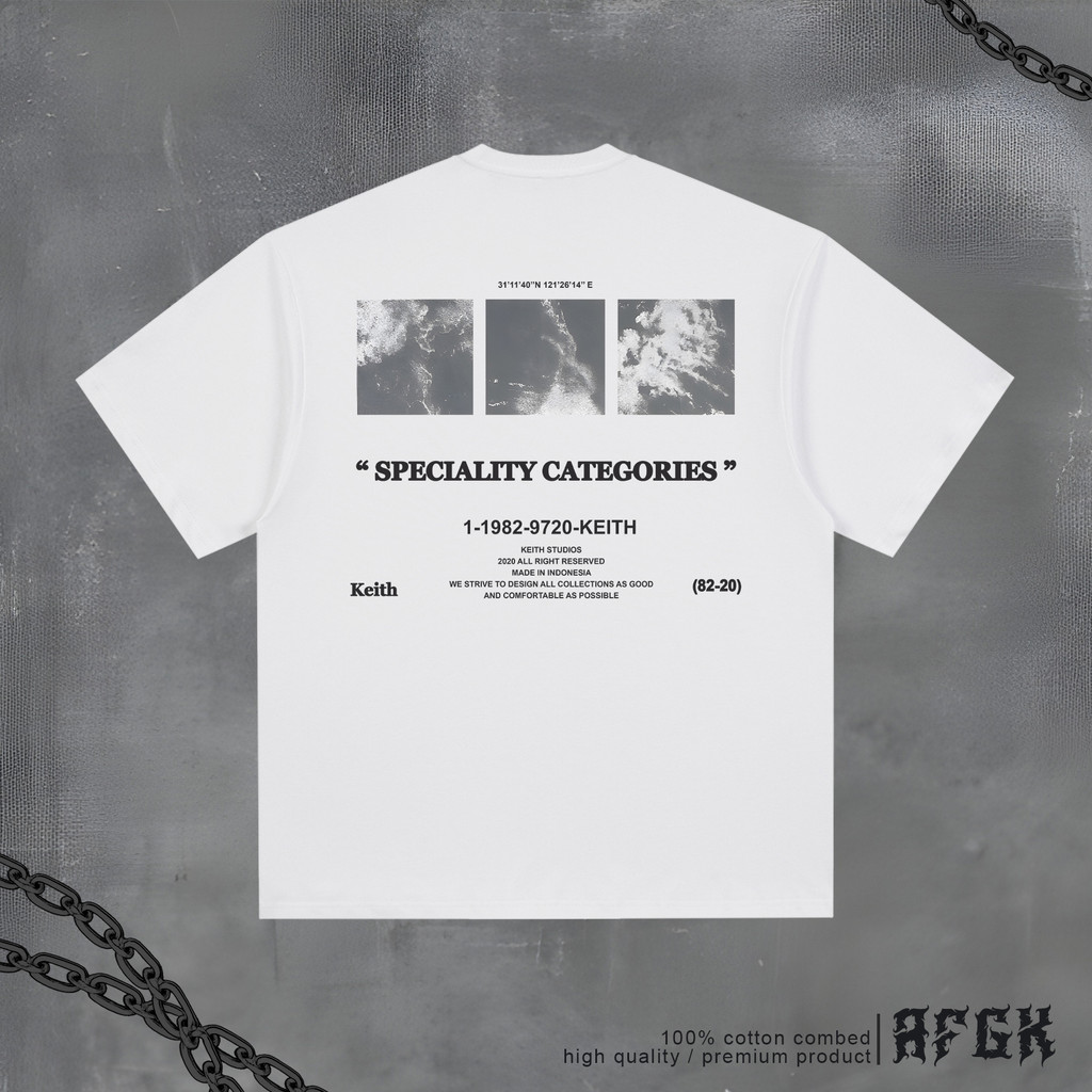 Kaos Pria Original 100% AFGK Kaos Couple Pendek Cotton Combed Premium - Baju T-Shirt Pasangan Wrangl
