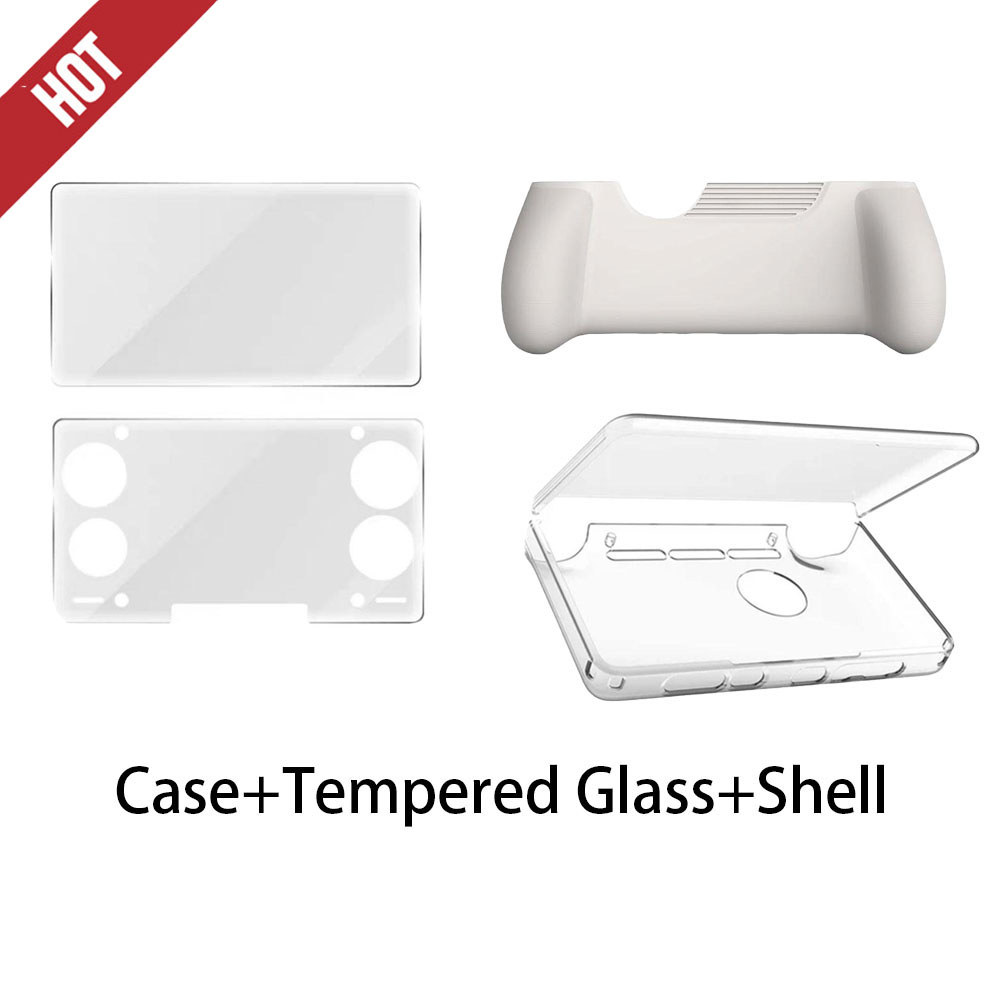 New 1Set FOR AYN THOR Tempered Glass Screen Protector, Protective Case, And Shell Combo FOR AYN THOR