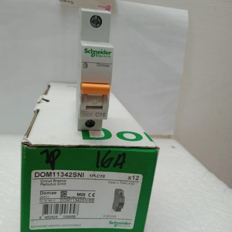 mcb schneider domae 1phase 16a original
