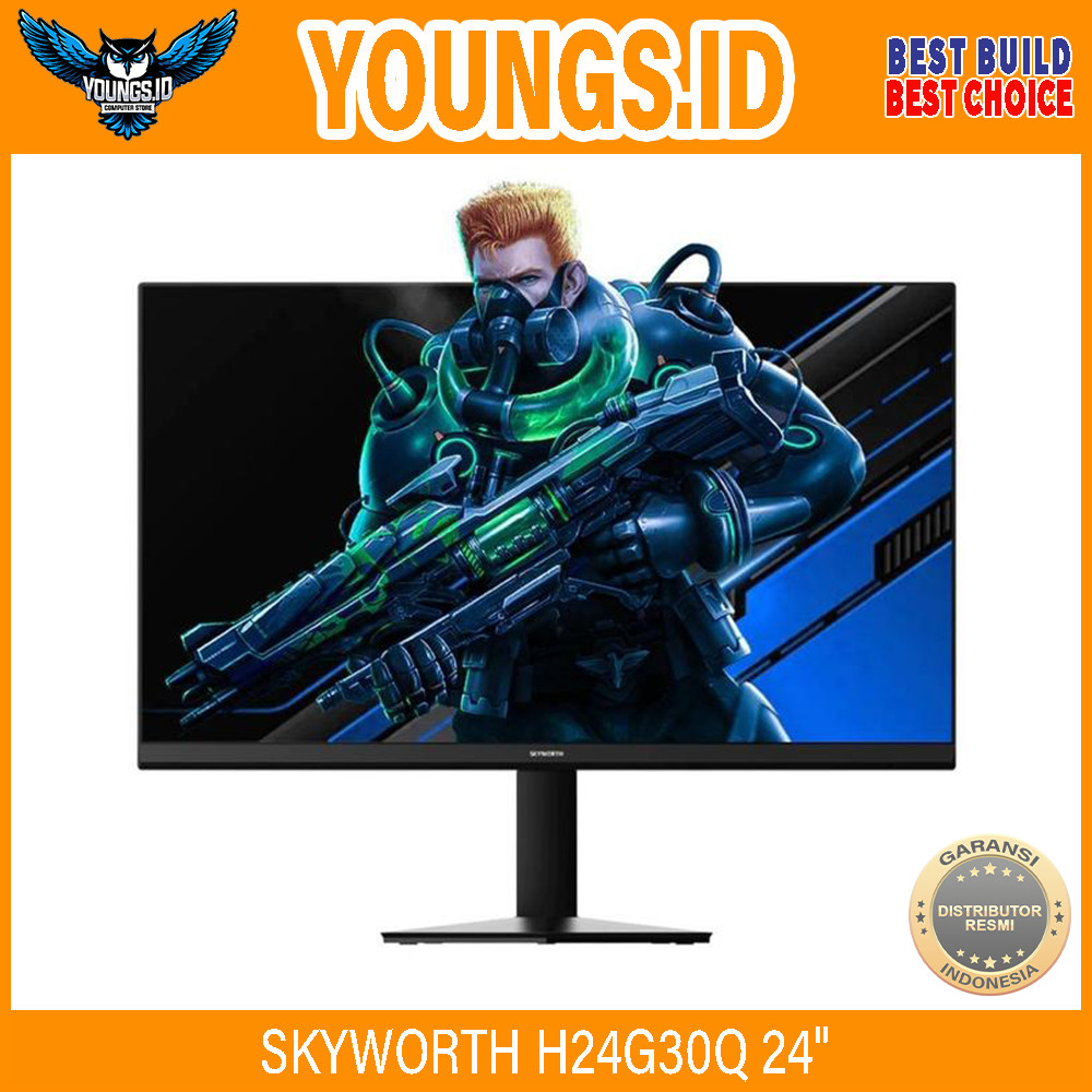 LED SKYWORTH H24G30Q 24" 2K 180Hz Gaming Monitor