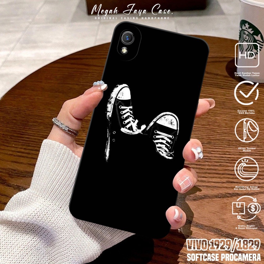 Softcase Hp VIVO 1820 / VIVO 1929 - Case Hp VIVO 1929 / VIVO 1820 Motif BLCK - Casing Hp VIVO 1929 -