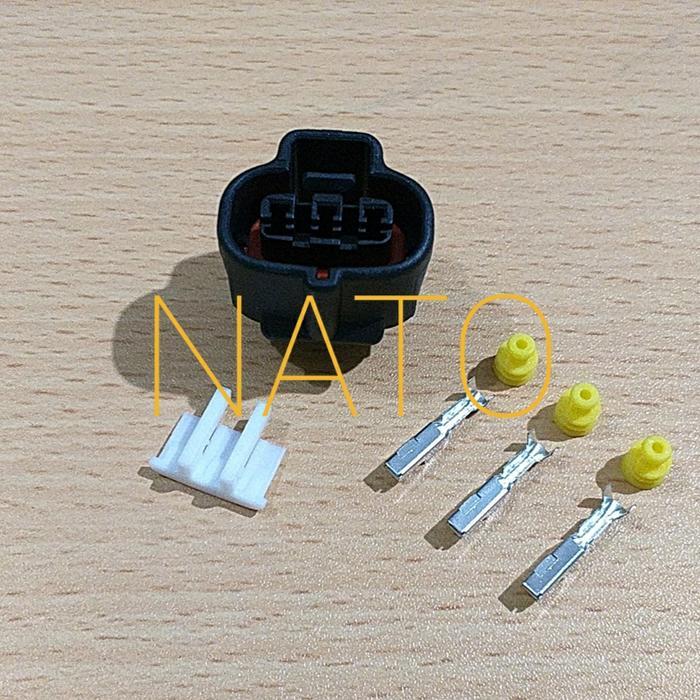 BARU Soket Switch Common Rail Fortuner Innova Diesel 3 Pin ASLI