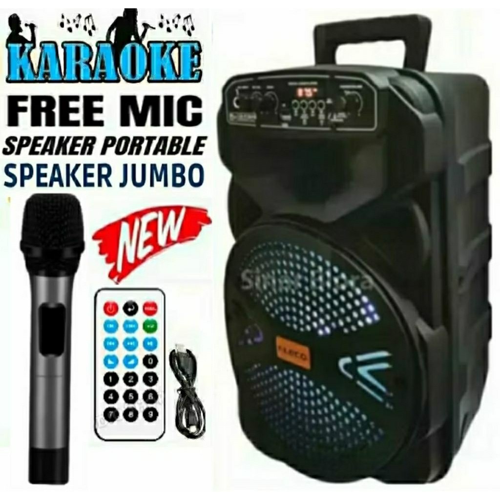 PALING BESAR UKURAN 8.8INC Speaker Subwoofer aktif Super Basss 8.8inc Subwoofer aktif Gratis Microso