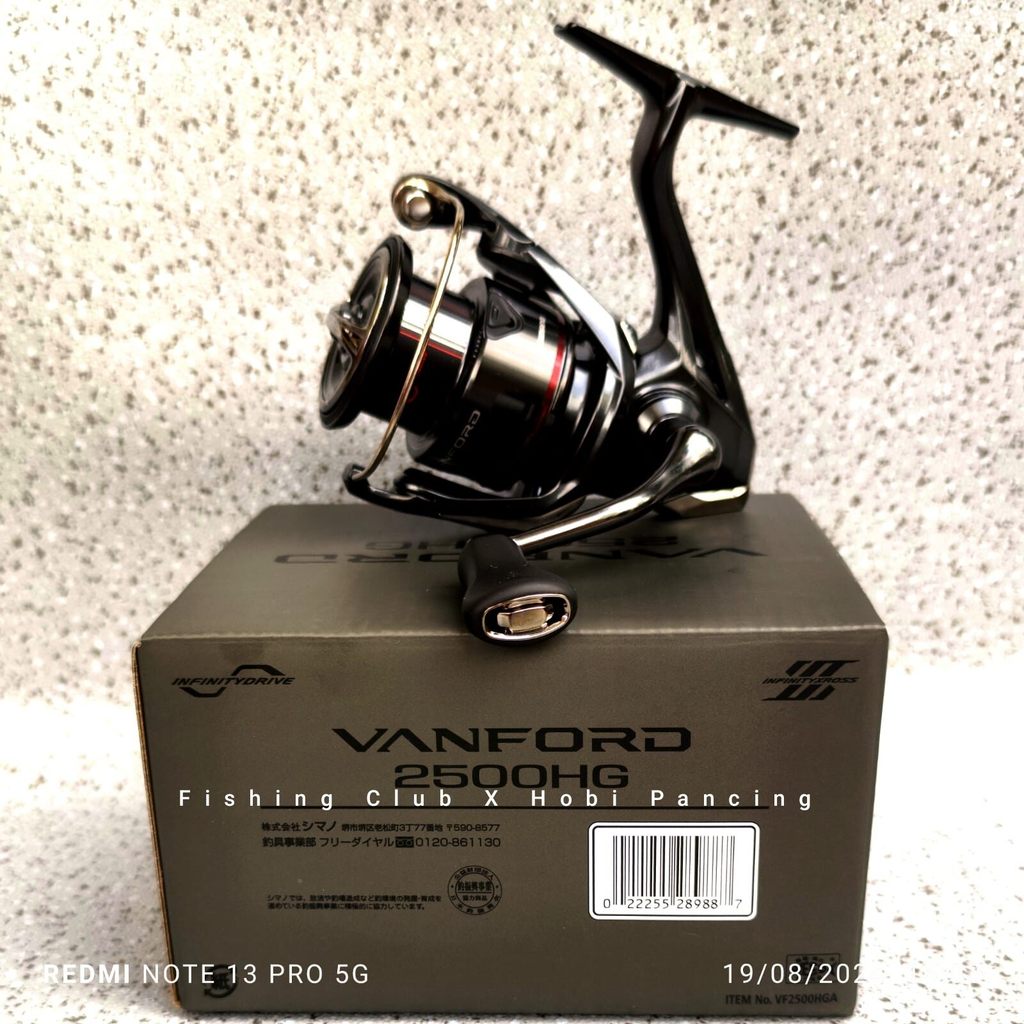 Reel Shimano Vanford FA 2024 1000 2500 C3000 4000 C5000XG