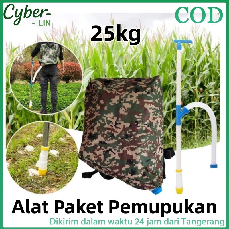 Alat Penabur Pupuk Gendong Ransel Kapasitas 25 Kg Alat Kocor Pupuk Padat Granul Semi Otomatis Alat P