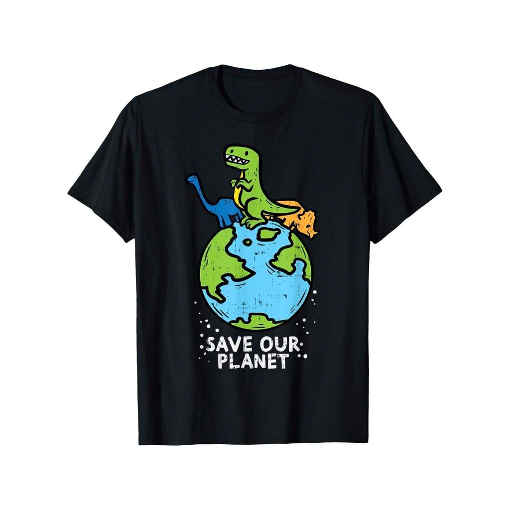 Kaos Hari Bumi - Hati Planet Lucu Sehari-hari, Selamat Hari Bumi - Kaos Hemat Planet Pria Wanita - K
