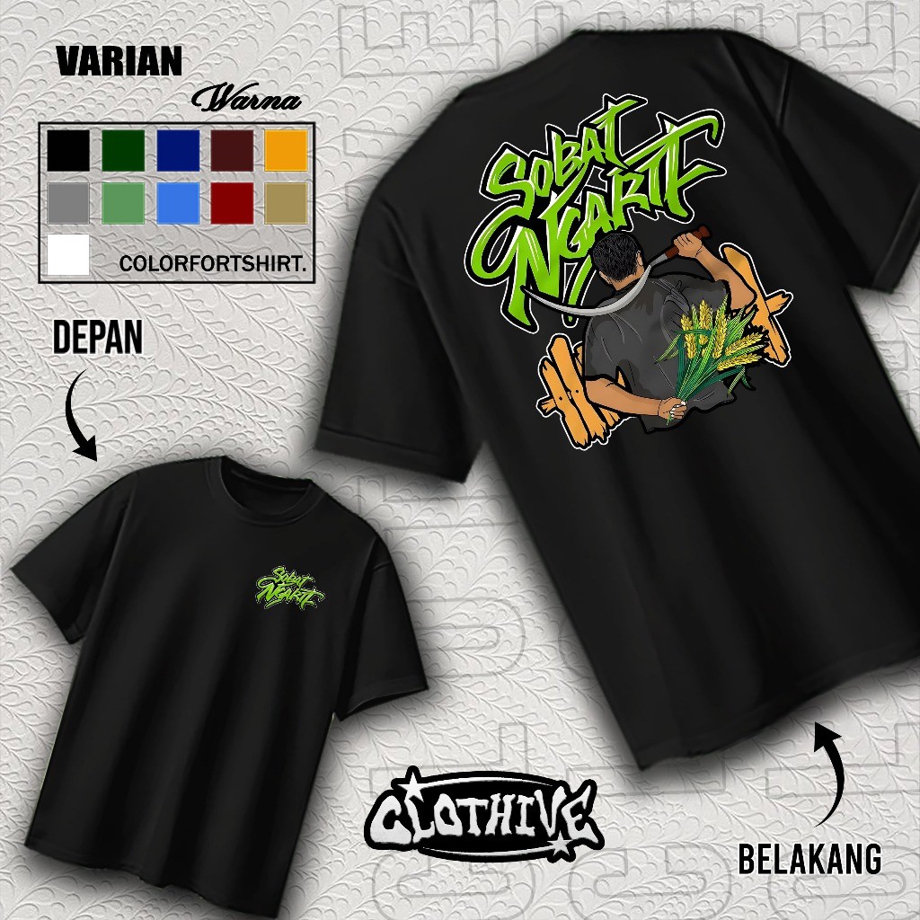 KAOS SOBAT NGARIT - KAOS SOBAT NGARIT PRIA DAN WANITA - TERBARU DAN TERLARIS