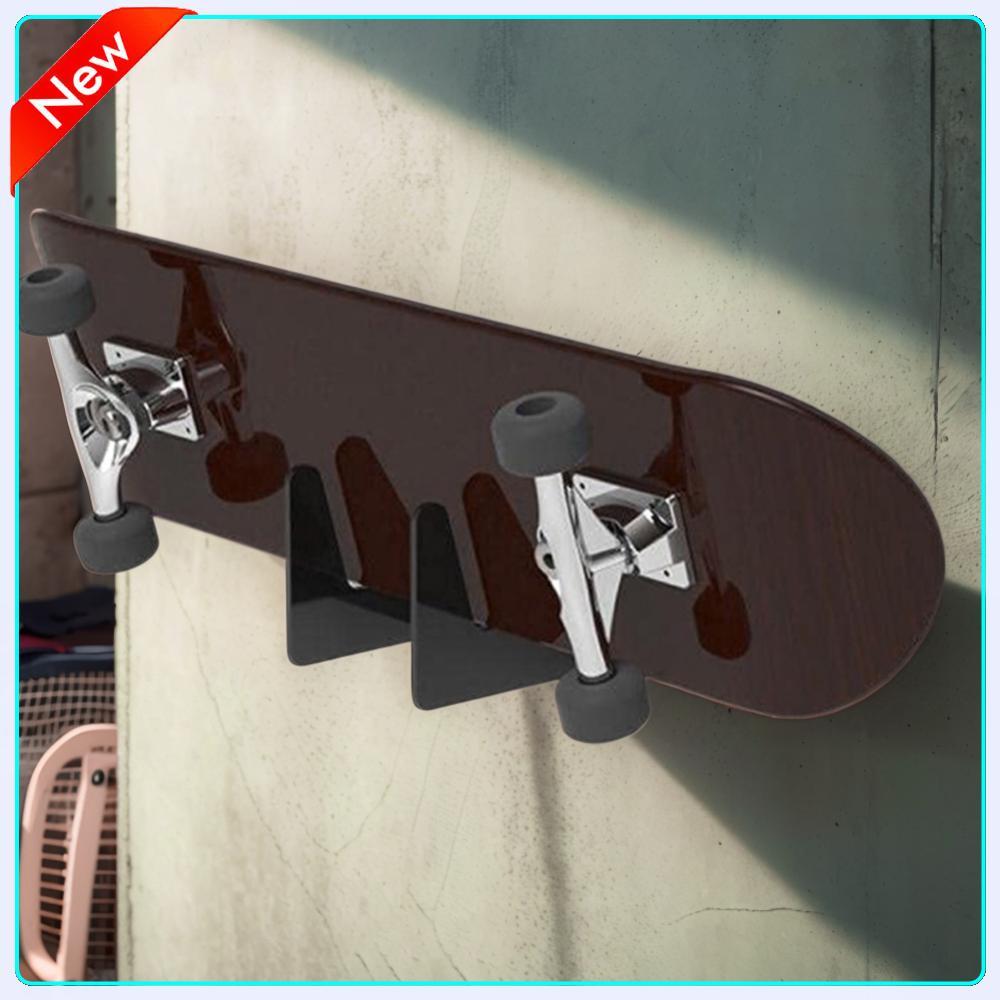 Skateboard splay Rack Skateboard Storage Holder Skateboard Wall Hanger Acrylic Skateboard Rack for S