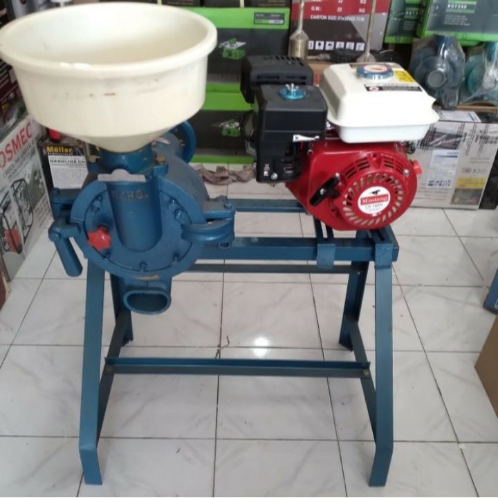 Mesin Giling Tahu/Tempe/Kedelai 8" | Mesin Penggerak Gx200