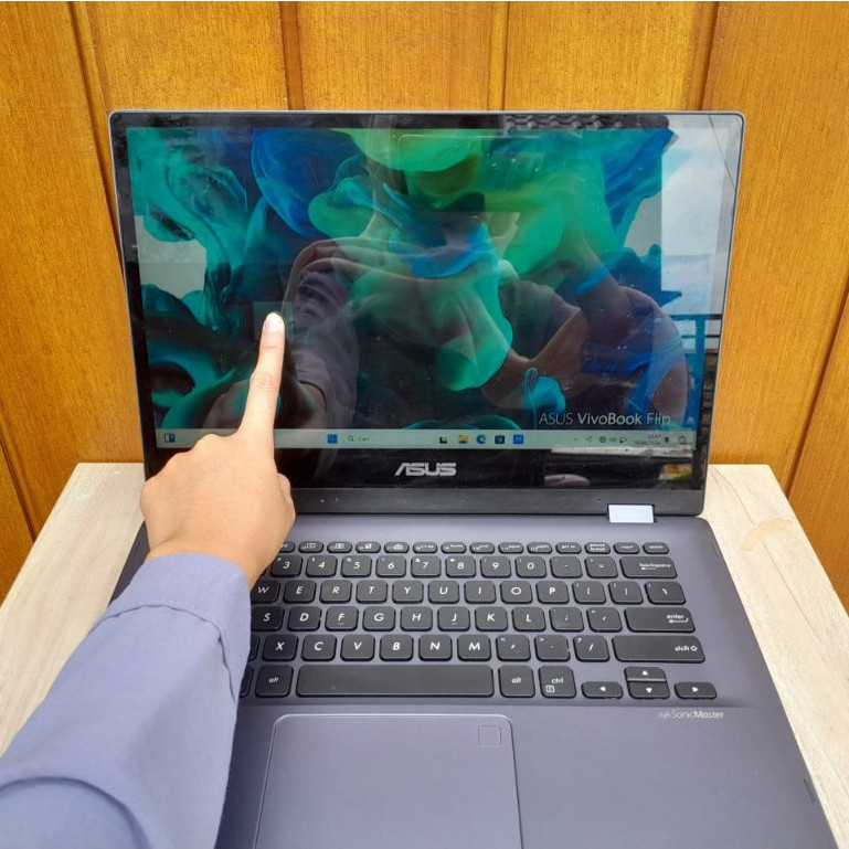laptop Asus VivoBook TP412FA Toucscreen X360 Core i5-10210U 8Gb Ssd 512Gb