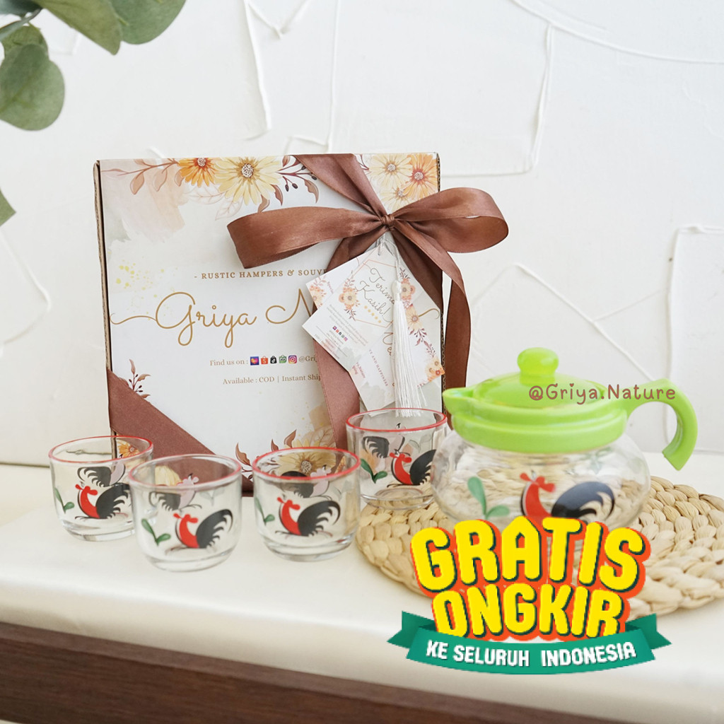 [GRIYA NATURE] Amertya Hampers | Kado Pernikahan / TEKO Set MINI Jago | Souvenir | Hampers Unik Aest