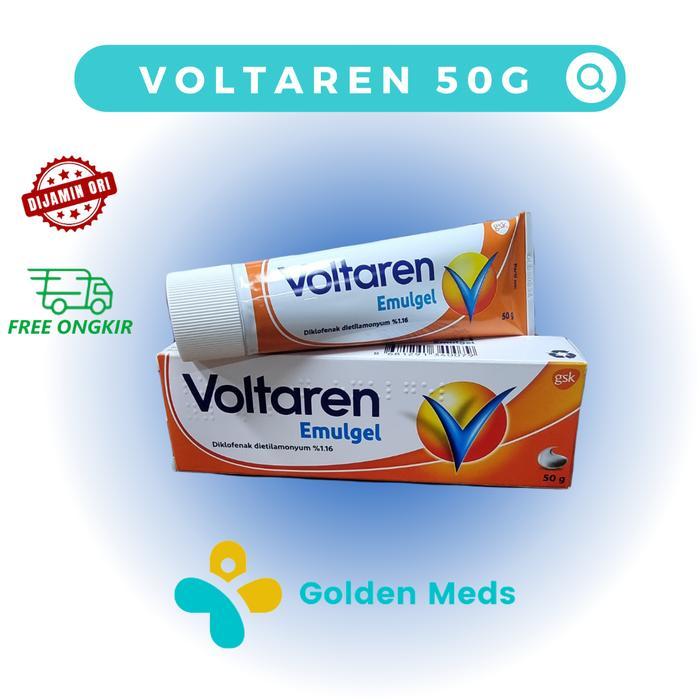 Voltaren Emulgel Gel 50 Gram | Salep Otot | Pereda Nyeri | Tube 50 g