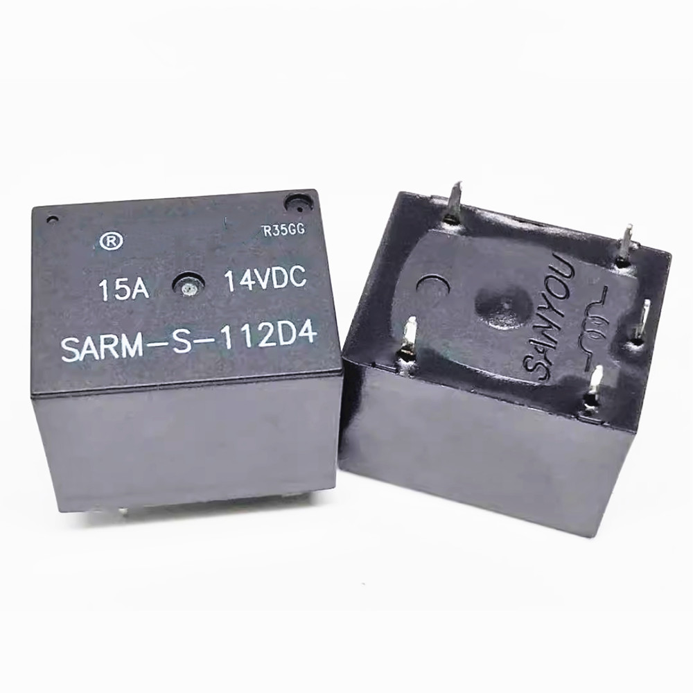 5PCS/LOT  SARM-S-112D4 12VDC SARM S 112D4 15A 5PIN  100%Original New Automobile relay