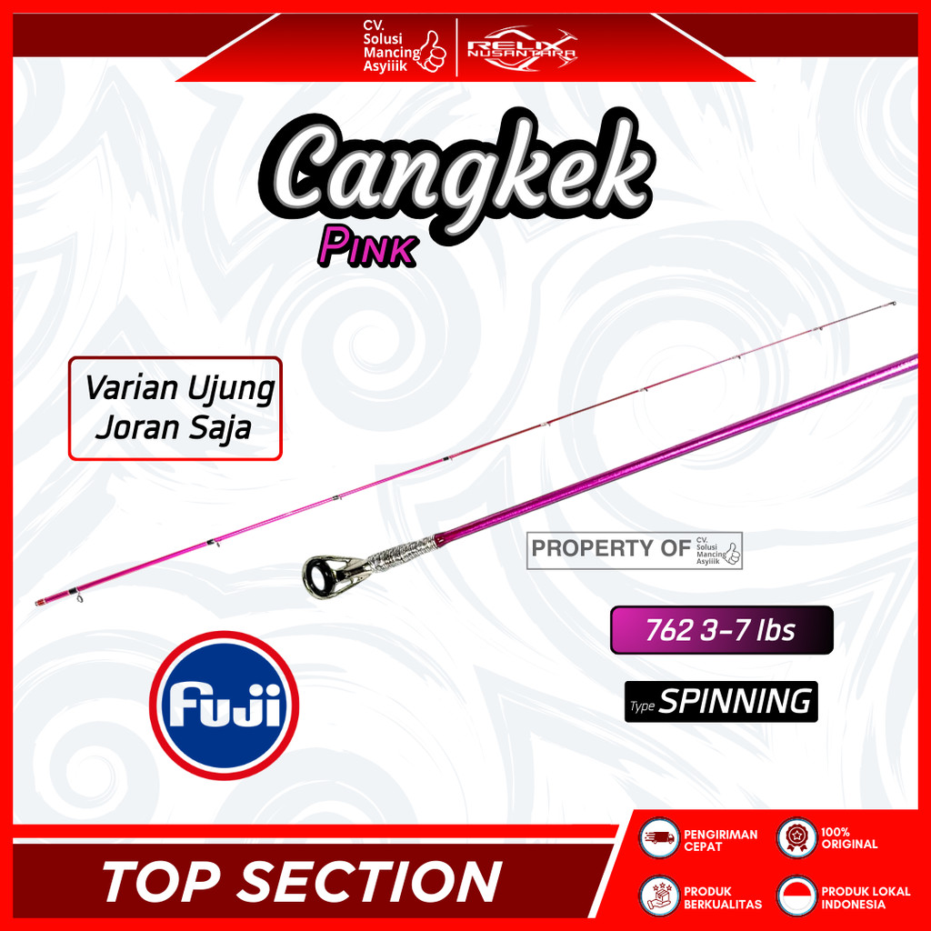 TOP SECTION RELIX NUSANTARA CANGKEK PINKY | 762 | HANYA UJUNG SAJA