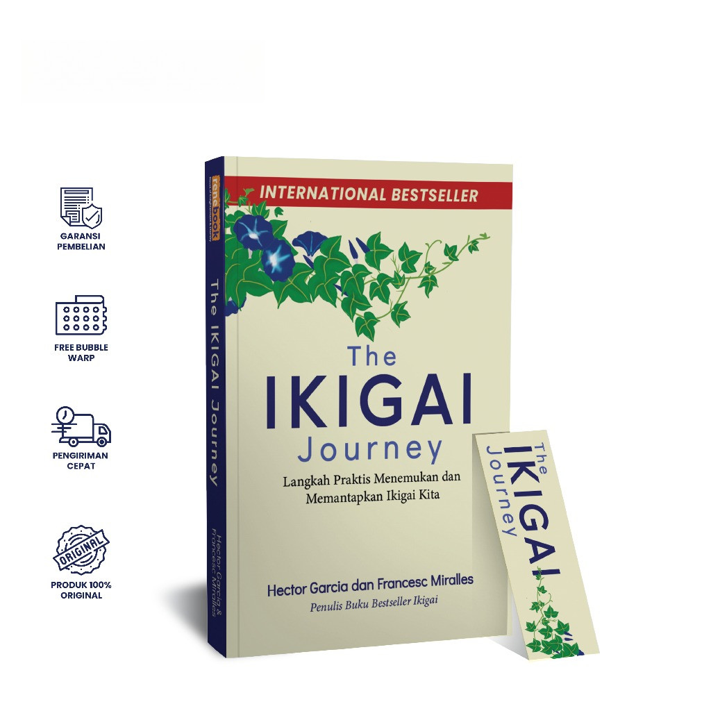 Renebook Ikigai Journey Cara Menemukan dan Memantapkan Ikigai Buku Self Improvement - Hector Garcia