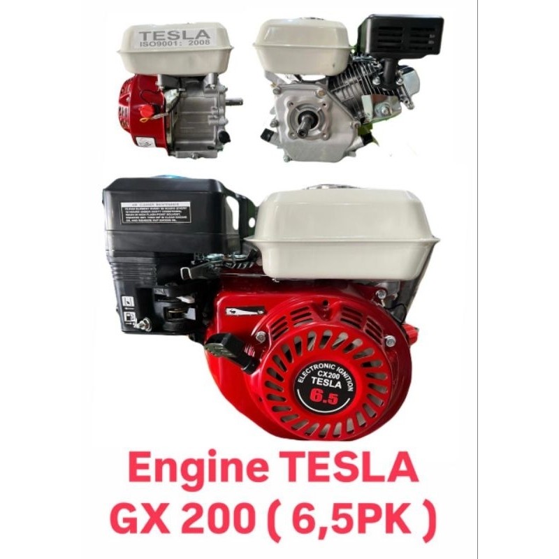 Mesin Penggerak / Engine Tesla gx200 6,5PK GARANSI