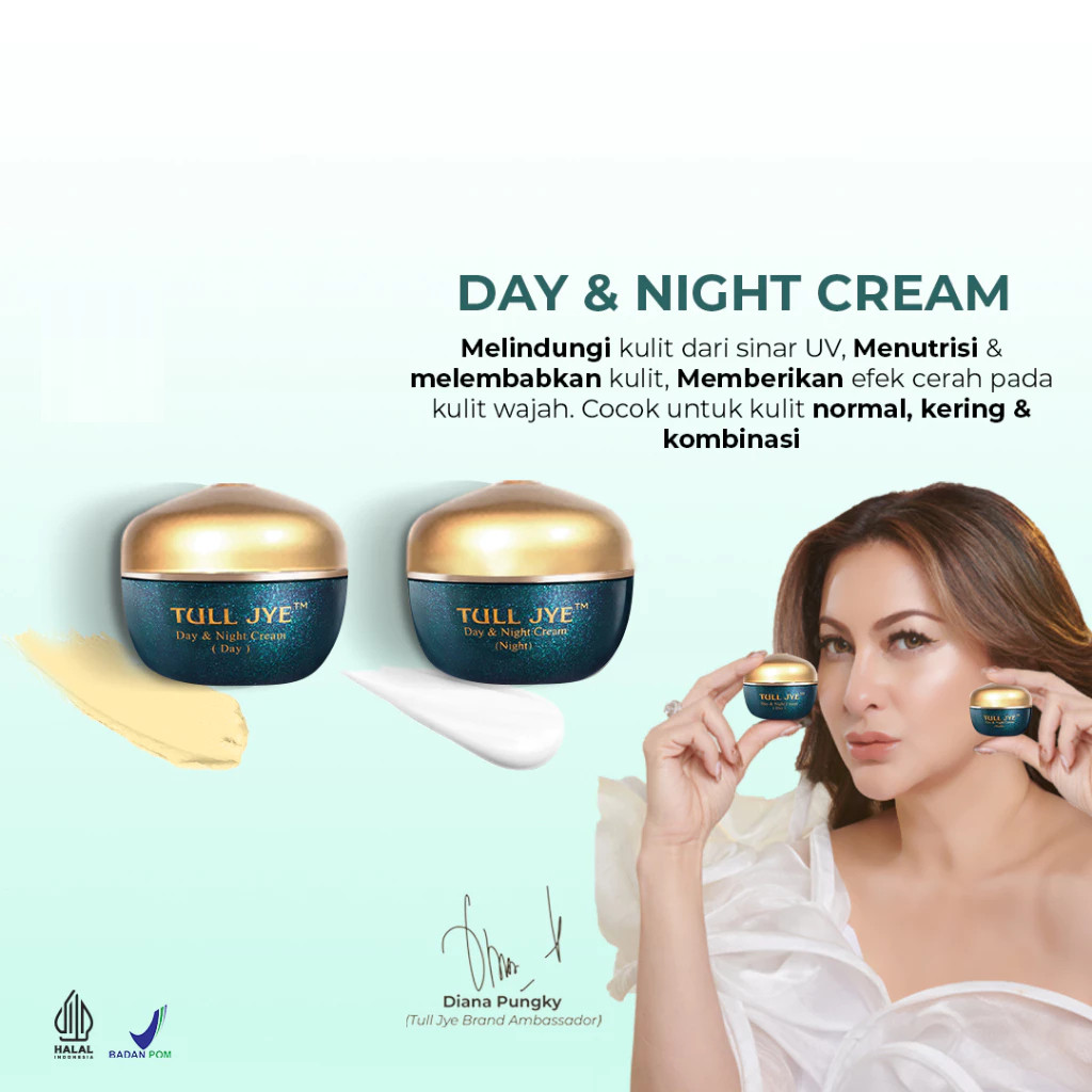Markas.Kosmetik - Tull Jye Day | Night Cream 20 Gr