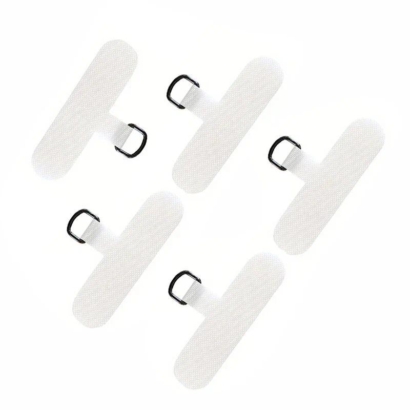 Universal Phone Strap Washer Fixing Clip with Crossbody Rope Sticker Card Anti-Lost Sturdy Connectio