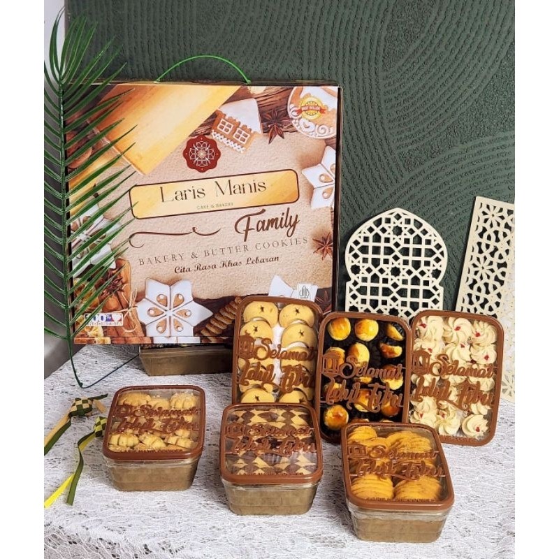 Laris Manis Paket Family - paket kue lebaran - paketan kue kering enak murah