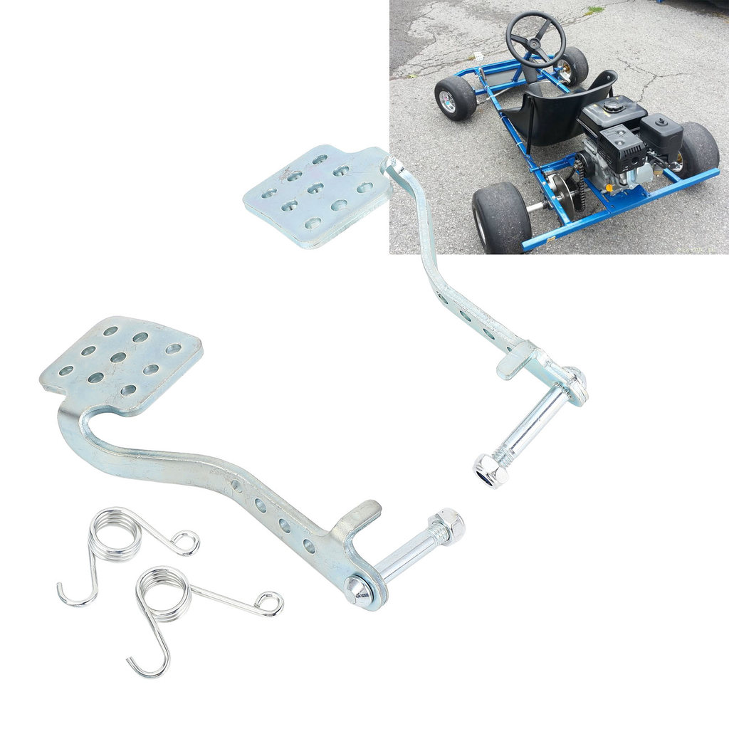 Go Kart Brake Throttle Pedals Easy tallation Go Kart Pedals Erosion Resistant Rustproof for   Kart C