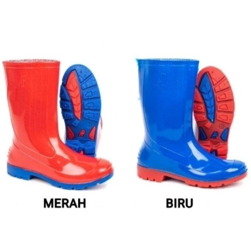 BENA.STORE SEPATU AP BOOTS ANAK - AP BOOTS ANAK 2001 WARNA - AP BOOTS ANAK TANGGUNG SIZE 34 - 39 - A