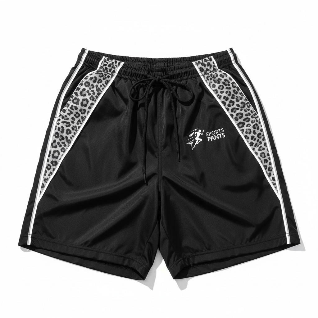 S Hotpants Motif Macan Tutul Celana Pendek Trendy S-XXL Celana Pendek Wanita - Pria Motif Leopard Tr