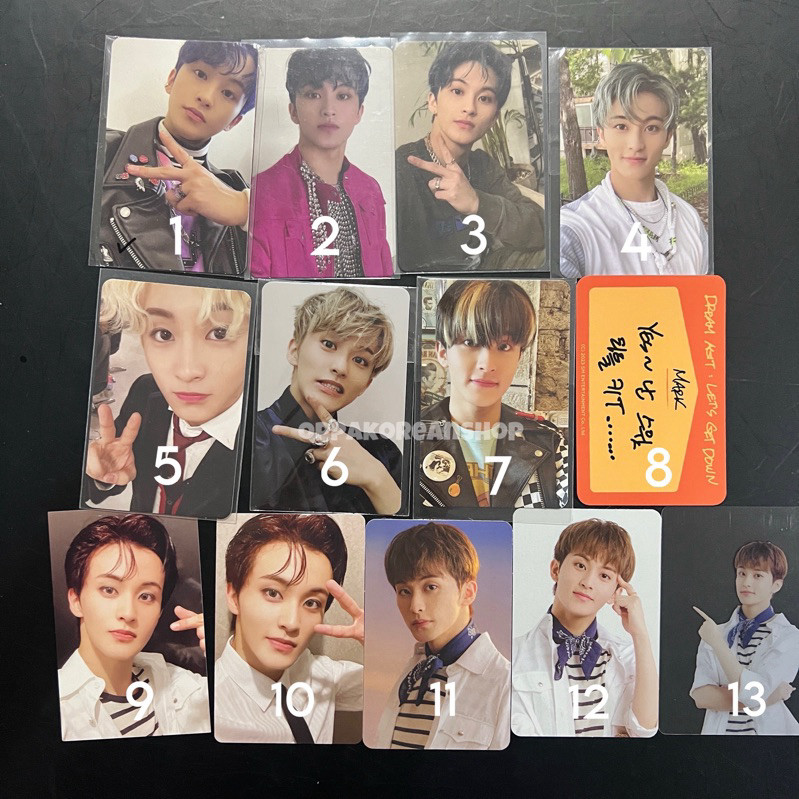[READY] Official Photocard MARK PC NCT Dream 127 Mfal Hot Sauce Resonance Hello Future
