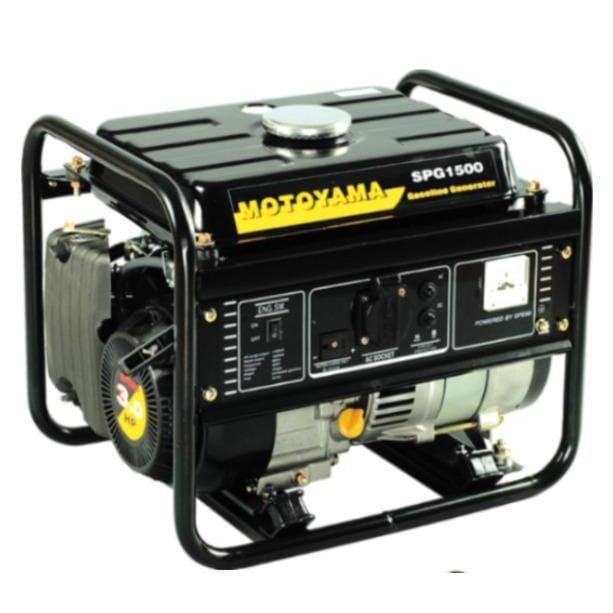 PROMO RAMADHAN Generator MOTOYAMA SPG 1500 4 Tak Genset 1000 Watt Bensin Listrik