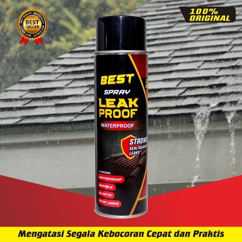 TL Spray Anti Bocor - Atap Anti Bocor Best  Rubber Sealant Spray 500ml