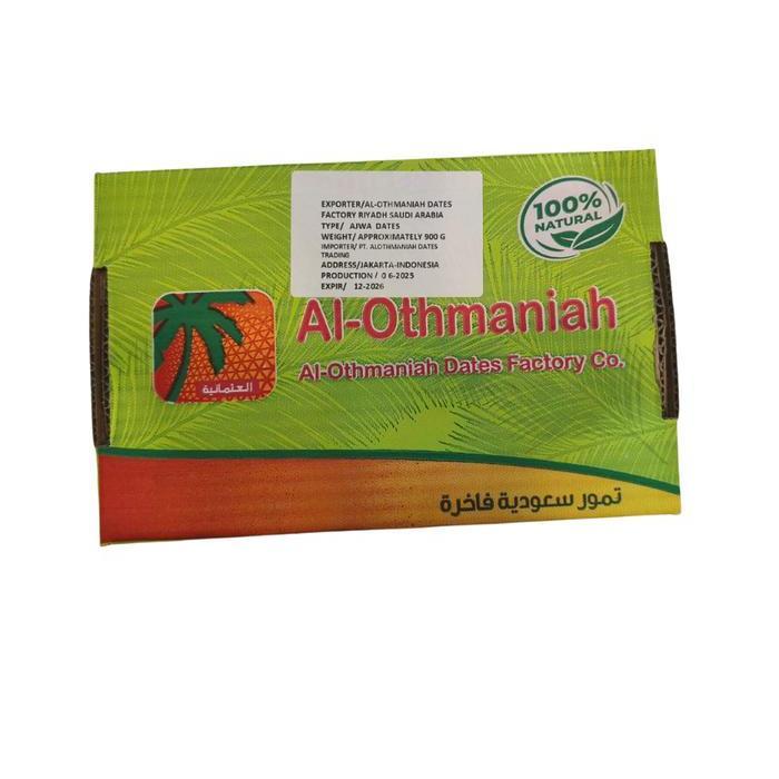 Kurma Ajwa Ruthab GRADE A | Kurma Nabi | kering semi basah | Tidak terlalu manis | Alghaizan Pusat [