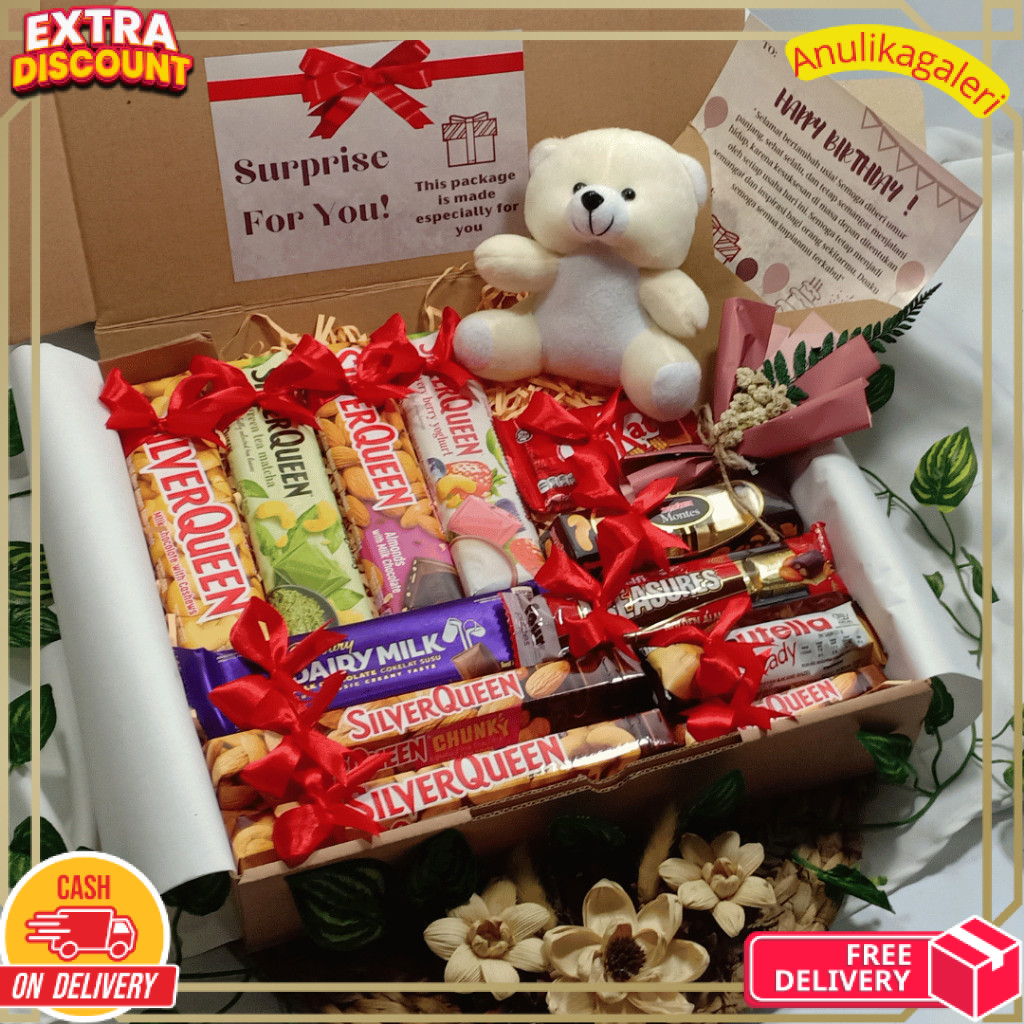 PROMO KADO CEWEK ROMANTIS | COKLAT VALENTINE PREMIUM | KADO PACAR , ISTRI