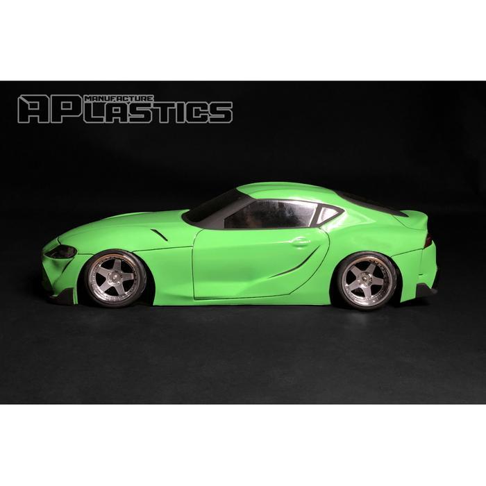 APLASTICS RC TOYOTA SUPRA Z90 CLEAR BODY (195/197MM) #AP-SPZ