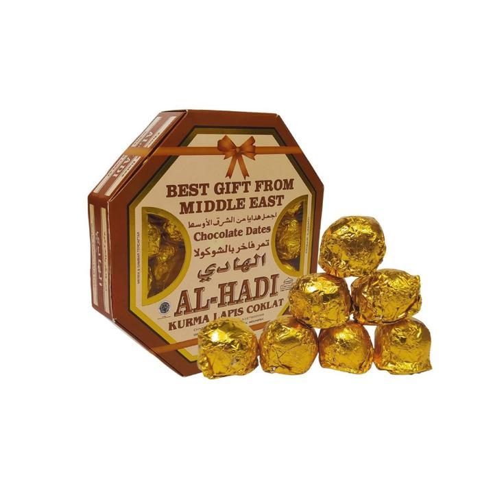 Kurma lapis coklat bin afif isi 20 - alhadi Wijen [Terlaris]