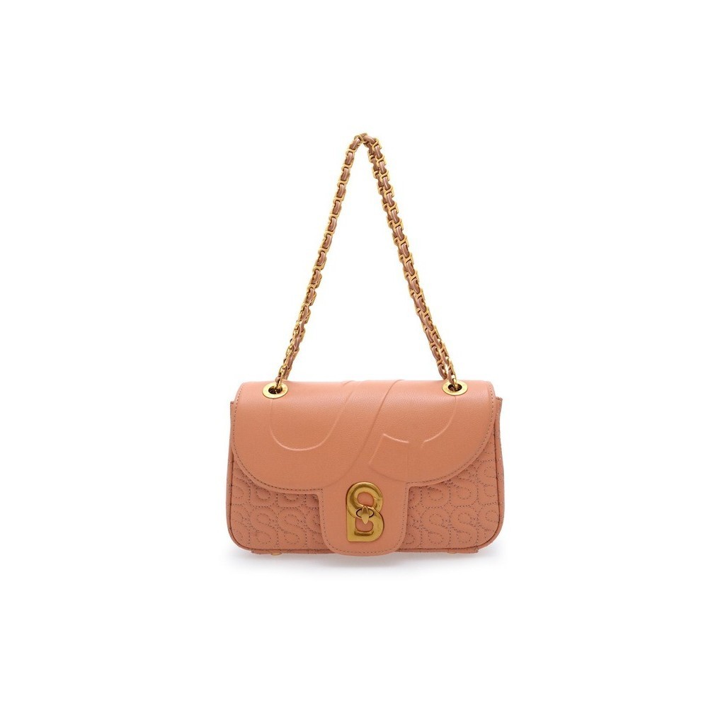 Buttonscarves Aluna Flap Bag Medium - Apricot