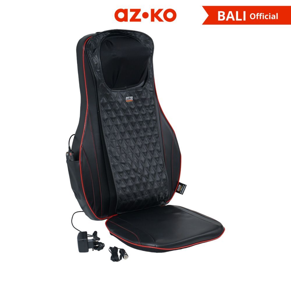 AZKO Otto Klasse Bantalan Kursi Pijat Super 3 In 1 Seat Back Massager Alat Pijat Punggung Leher Dudu