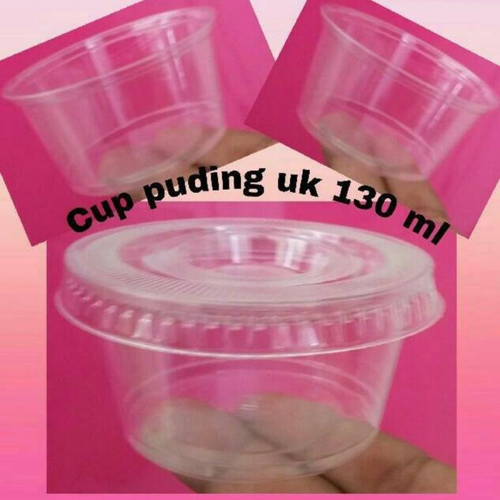 Big Sale Cup puding uk 155 ml / Cup puding puyo / wadah puding - cup uk 130ml