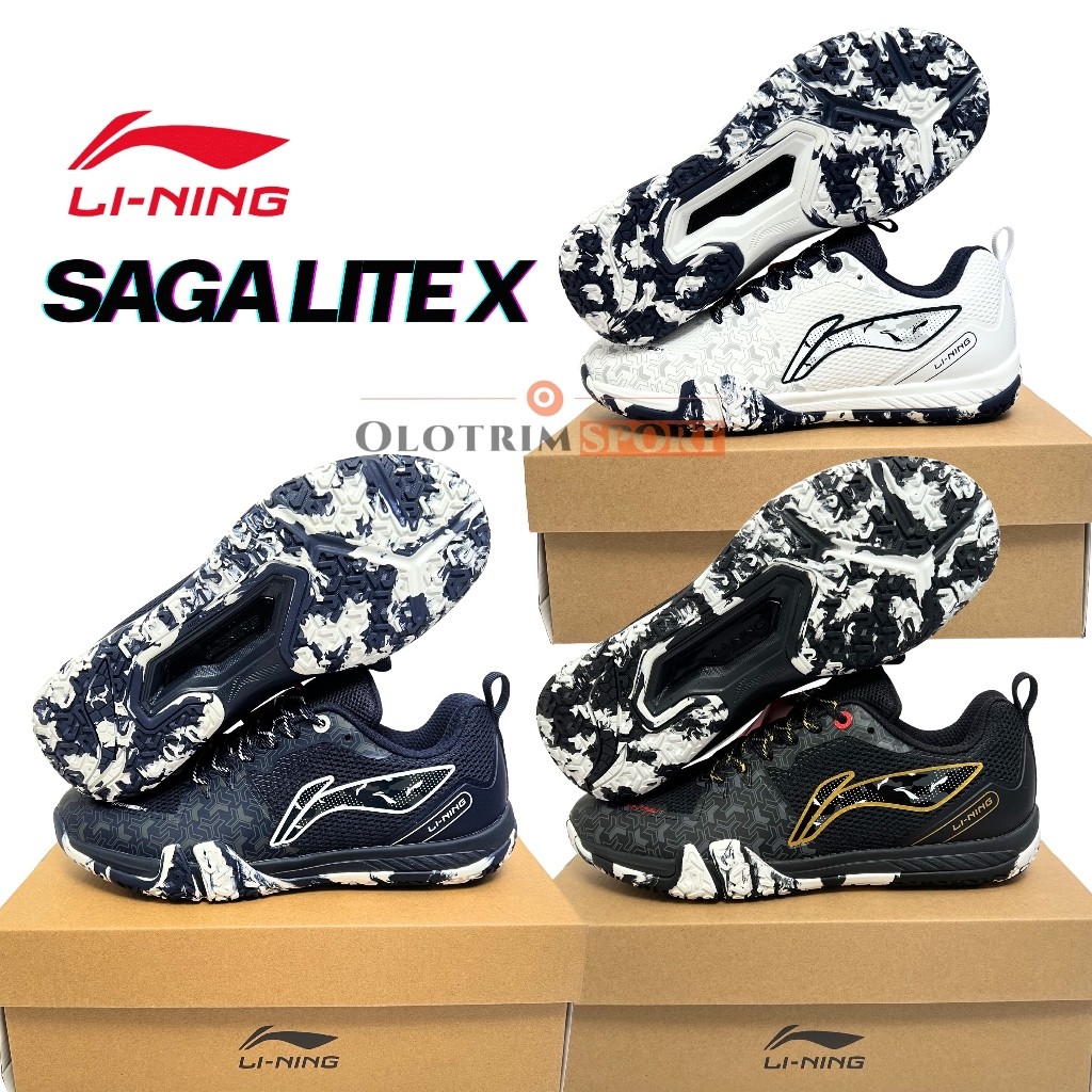 Sepatu Badminton Lining SAGA LITE X 10 LTD LIMITED EDITION 100% ORIGINAL LINING