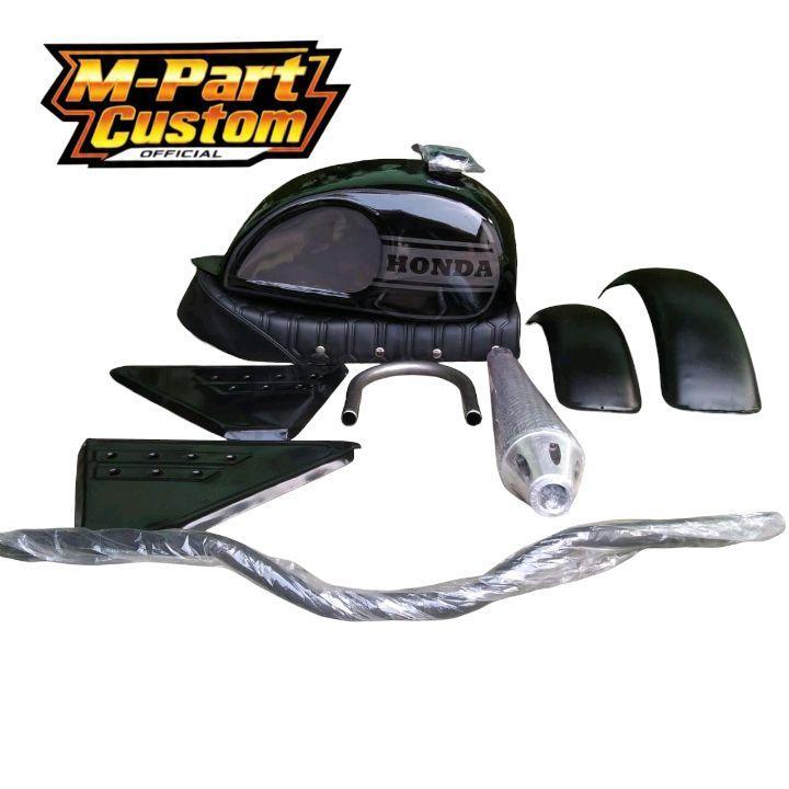 Paket Tangki Motor Custom Japstyle Verza FI Injeksi Komplit Bahan Tebal Kualitas Terbaik untuk Track